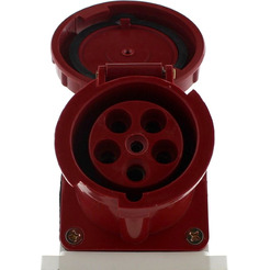 Розетка стационарная наружная EKF 135 3Р+РЕ+N 63А 380В IP67 PROxima