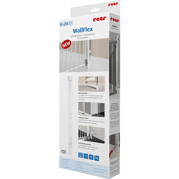Крепление на выступающий плинтус REER WallFlex (белый)