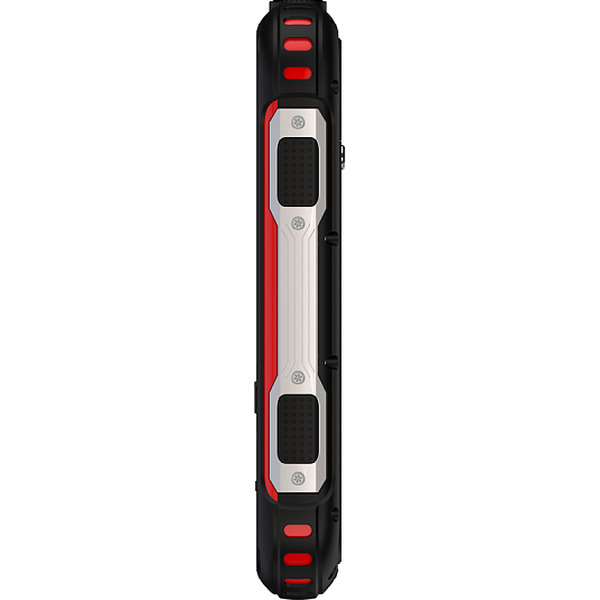 Мобильный телефон Maxvi R2 up + ЗУ WC-112 (черный/красный)