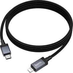 Зарядный кабель Hoco X118 Generous PD27W (черный)