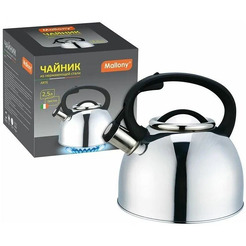 Чайник со свистком Mallony Arte 005177 (зеркальный)