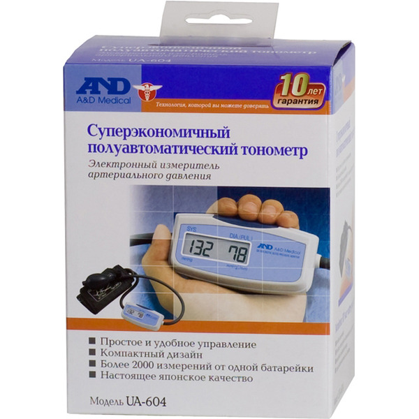 Тонометр A&D UA-604