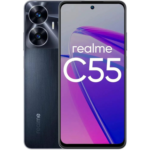Смартфон Realme C55 (RMX3710) 6GB/128GB черный
