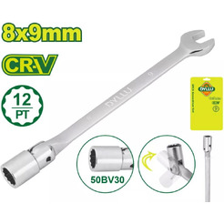 Ключ торцевой комбинированный с шарниром DYLLU DTTH2E01