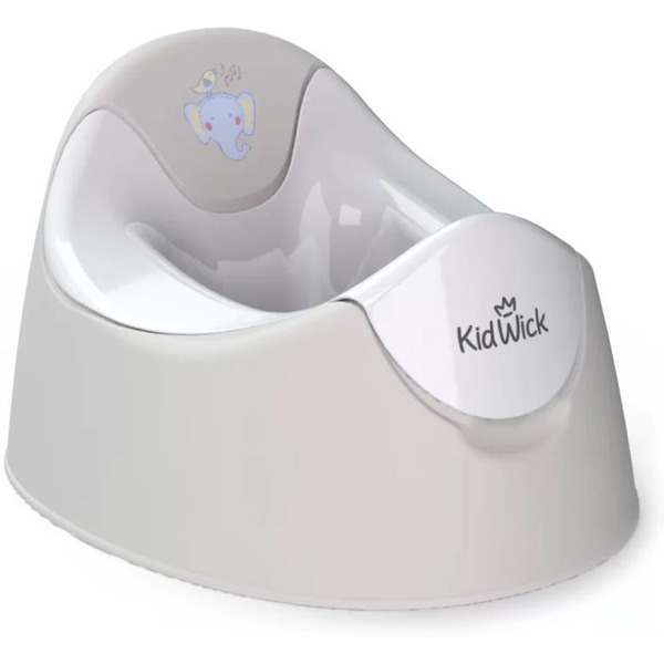 Детский горшок Kidwick Трио KW090401 (серый/белый)