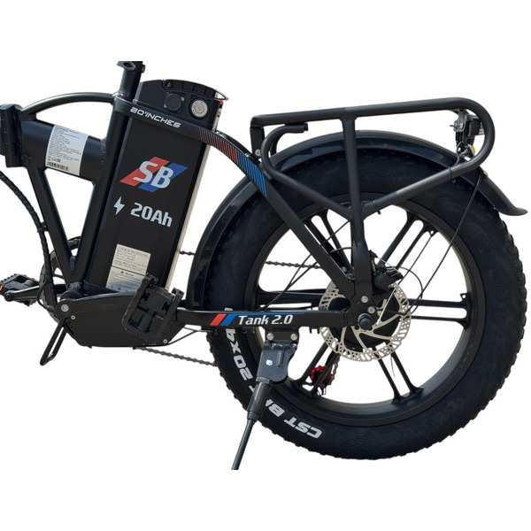 Электровелосипед Smart Balance Tank 2.0 (черный)