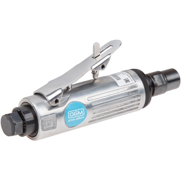 Пневмошлифмашина прямая DGM DTG-2501 с набором шарошек  DTG-2501