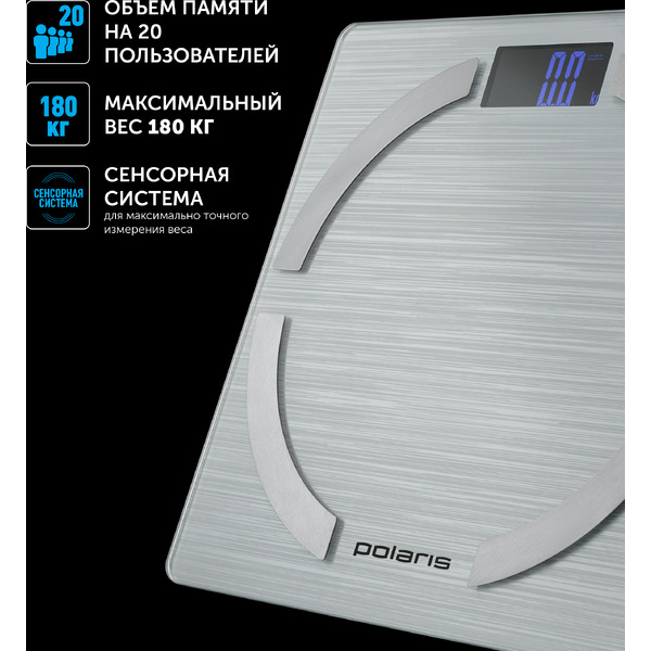 Весы напольные Polaris PWS 1886 IQ Home
