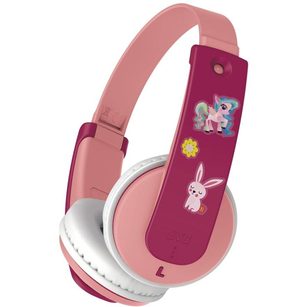 Детские наушники JVC HA-KD10W-P-E (розовый)