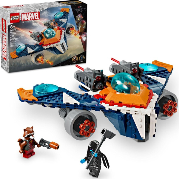 Конструктор LEGO Marvel Super Heroes 76278 Боевая птица Ракеты против Ронана