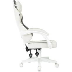 Кресло игровое Knight Wolf WH (молочный/серый)