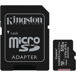 Карта памяти Kingston Canvas Select Plus microSDXC 512GB (SDCS2/512GB)