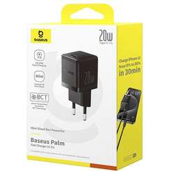 Зарядное устройство Baseus Palm Fast Charger 1C 20W EU P10111602113-00 (черный)