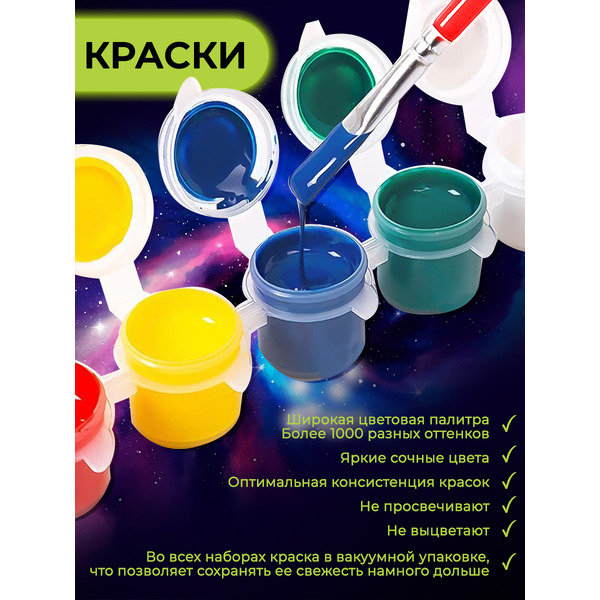 Картина по номерам Флюид Мандала на любовь 37x32 VFH0006