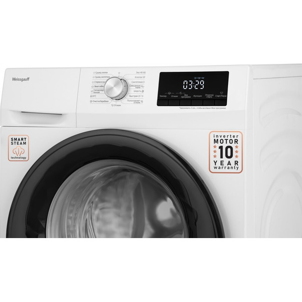 Стирально-сушильная машина WEISSGAUFF WMD 6148 DC INVERTER STEAM