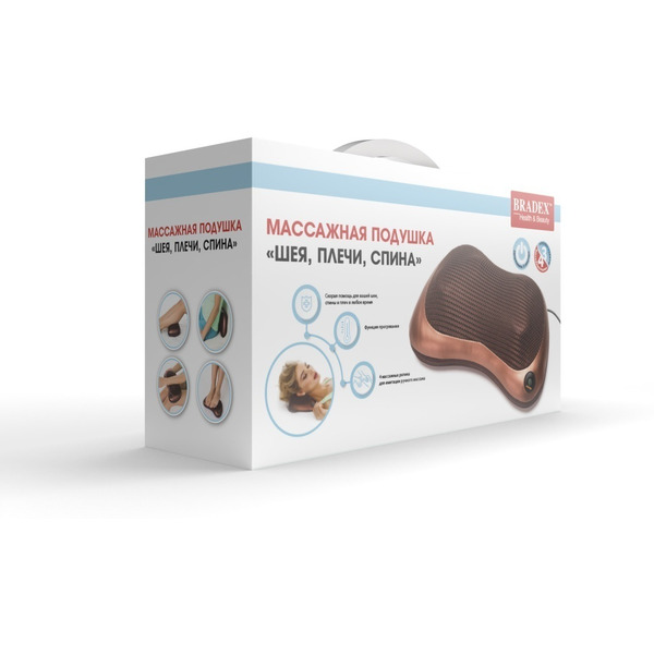 Массажная подушка Bradex KZ 0473