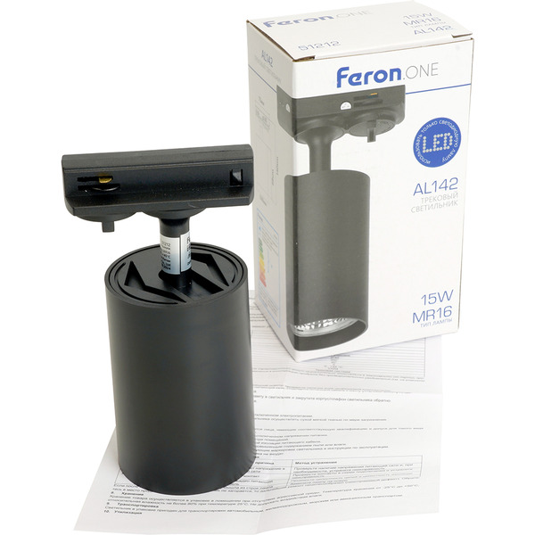 Cветильник трековый Feron AL142 51212