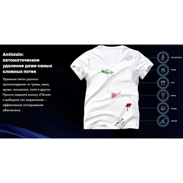 Стирально-сушильная машина HAIER HWD80-BP14979S