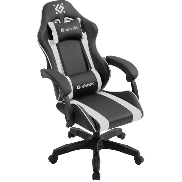 Кресло компьютерное Defender Legas (черный/белый)
