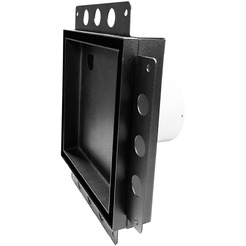 Вентиляционная решетка с вентилятором HOMY AIR PRO APS100BMHZ 20x20 (с маяком)