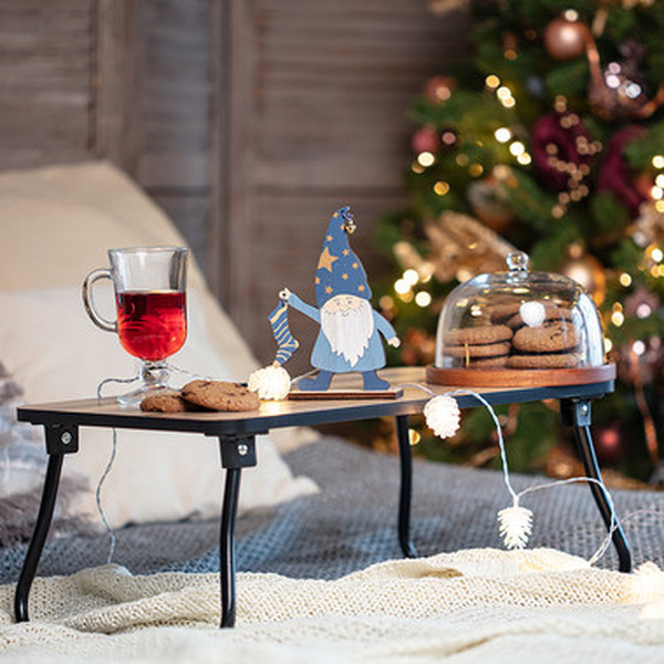 Деревянная фигурка NEON-NIGHT Гном с носком 504-009