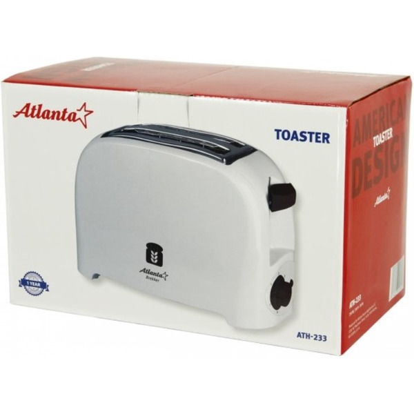 Тостер Atlanta ATH-233 (gray)