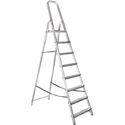 Стремянка алюминиевая Вихрь СА1х8 (73/5/1/13)