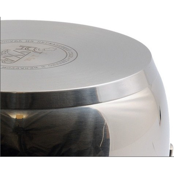 Кастрюля КУХАР Магнолия Классика 2.5л со стеклянной крышкой