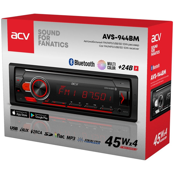 USB-магнитола ACV AVS-944BM