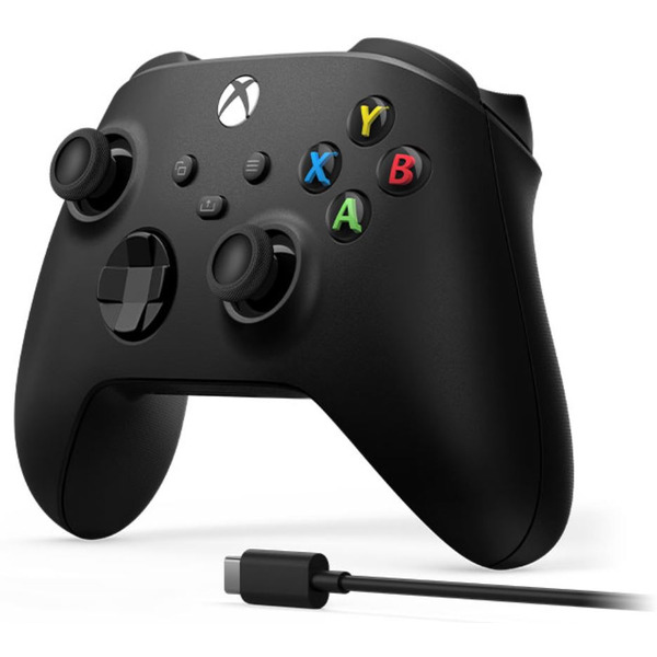Беспроводной геймпад MICROSOFT XBOX XS CARBON BLACK + USB-С Cable (1V8-00004)