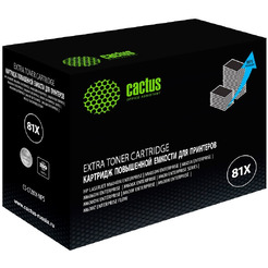 Картридж лазерный Cactus CS-CF281X-MPS CF281XX черный (30000стр.) для HP LJ Ent M630/M605dn/M606dn/M605x