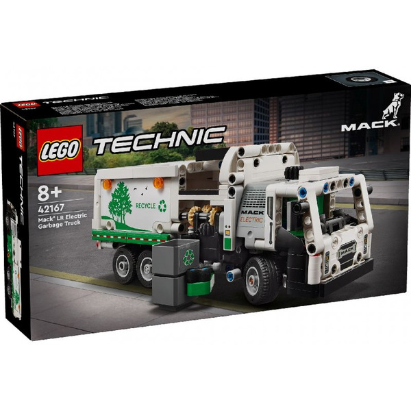 Конструктор LEGO Technic 42167 Электрический мусоровоз Mack LR