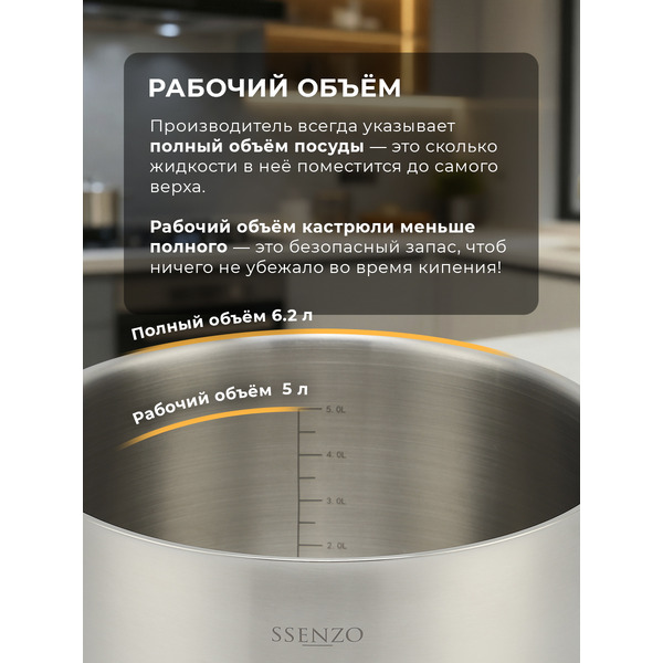 Набор посуды Ssenzo SSNZ-10D3S