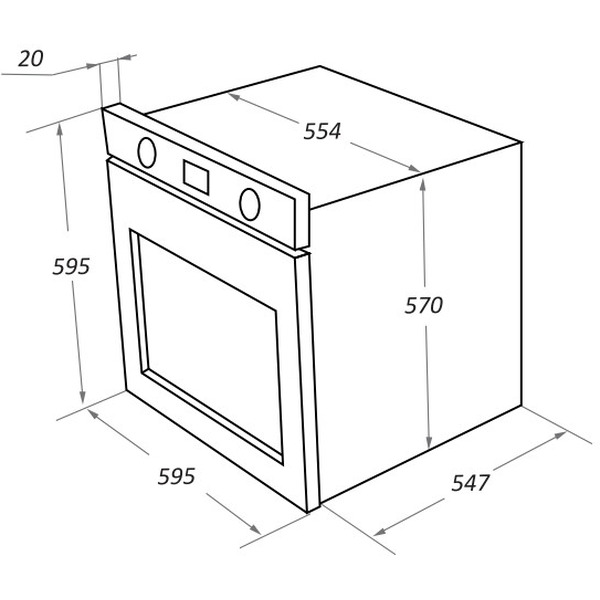 Духовой шкаф MAUNFELD EOEM.769BG