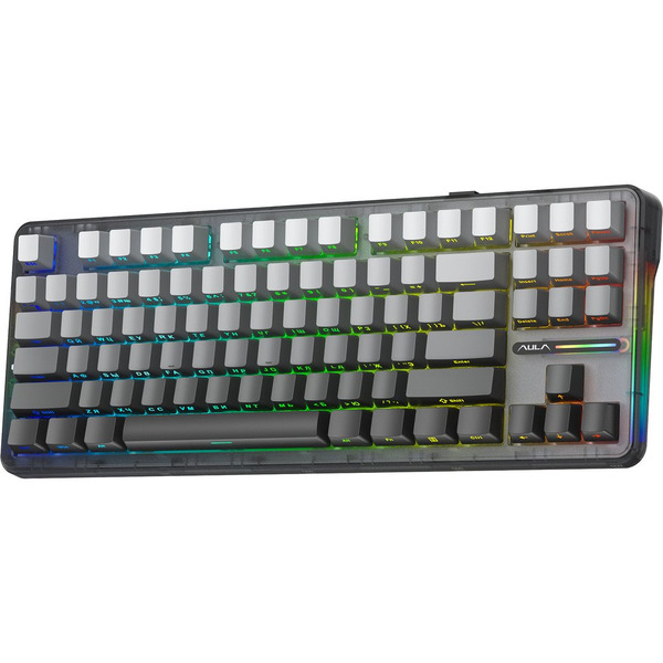 Клавиатура AULA F87 3 в 1 (Gradient Grey side-engraved Reaper Switches Russia)