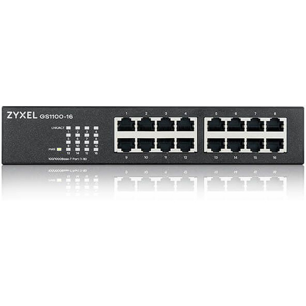 Коммутатор Zyxel GS1100-16-EU0103F