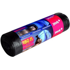 Мешок строительный для мусора York 180 л. (10 шт.) 9281030056