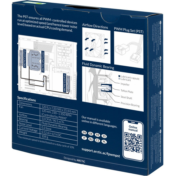 Вентилятор Arctic F12 PWM PST ACFAN00200A