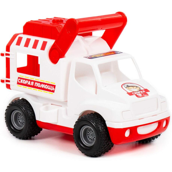 Автомобиль Полесье 490 КонсТрак - скорая помощь