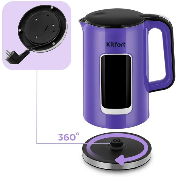 Электрочайник Kitfort КТ-6704