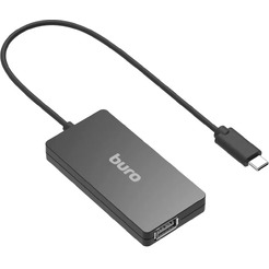Разветвитель USB-C Buro BPH-C-1730 (BU-USBC-HUB-4U21)