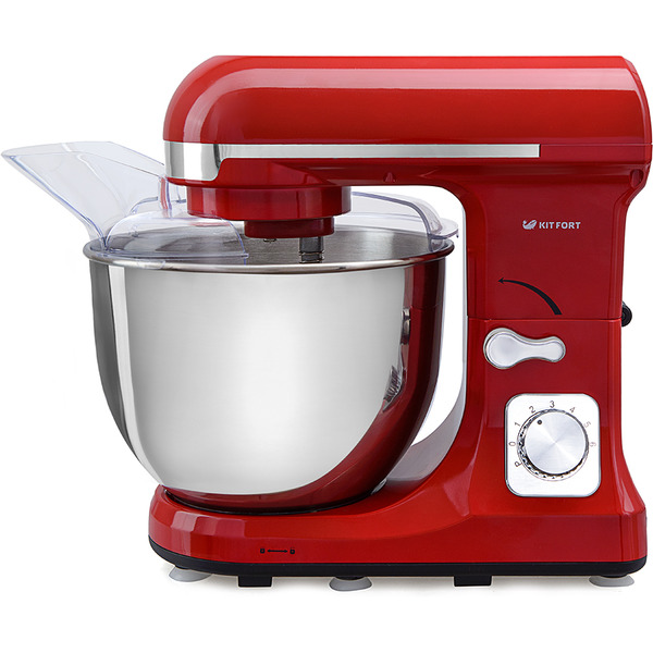 Планетарный миксер Kitfort КТ-1324-1, красный