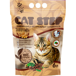 Наполнитель для туалета Cat Step Tofu Latte 6 л