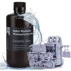 Фотополимерная смола Elegoo Water Washable 50.103.0117 (керамический серый)