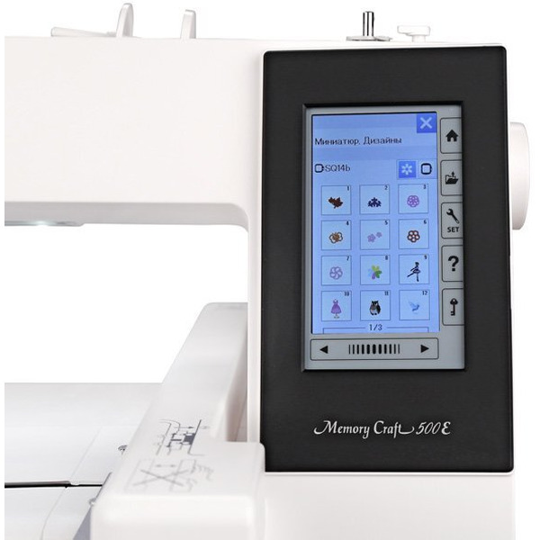 Вышивальная машина JANOME Memory Craft 500E
