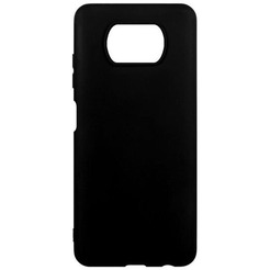 Накладка Case Matte Lux для Xiaomi Poco X3 (Черный)