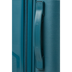 Чемодан на колесах DoubleW Nexo (M, синий)