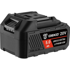 Аккумулятор Deko UNV5.0 Extra 063-4497 (20В/5 Ач)