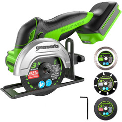 Угловая шлифмашина Greenworks GD24UCS 3402007 (без АКБ и ЗУ)