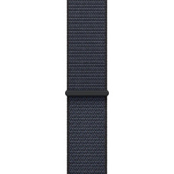 Смарт-часы Apple Watch S10 46mm A2999 (MWWR3ZP/A) Jet Black Aluminium Case with Ink Sport Loop (нейлоновый ремешок)